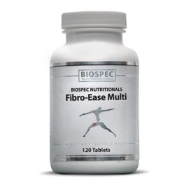 Biospec Nutritionals Fibro-Ease Multi - Contains Essential Vitamins & Minerals - Support Energy Production & General Health (120 Capsules)