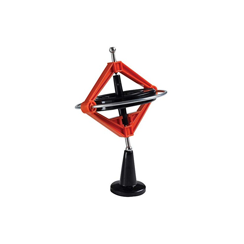 Precision Gyroscope, Operates With String Or T-Handle, Instructions Included