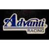Advanti Racing Wheels Sticker Gloss Finish. Approx Size 3”X 1-1/4”.
