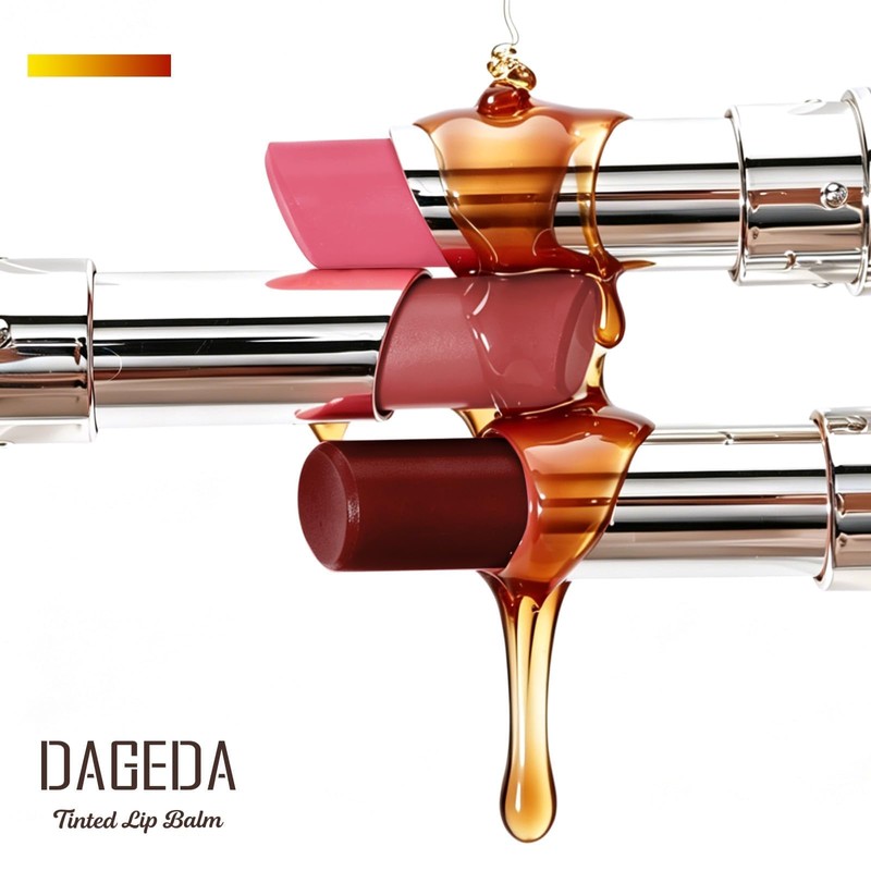 DAGEDA Tinted Lip Balm with SPF 30, Moisturizing Lip Sunscreen,Unscented,