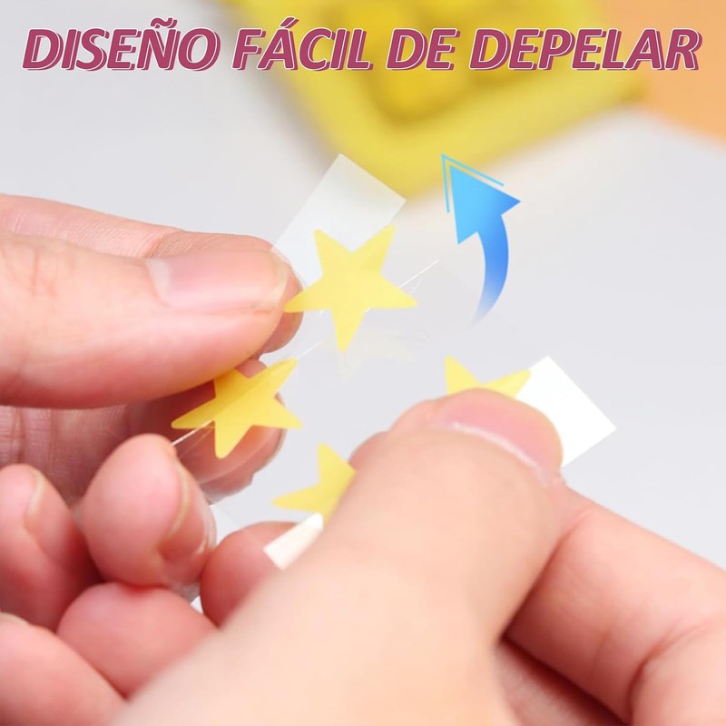96 Estrellas para Granos, 3 Cajas de Parches para Acne