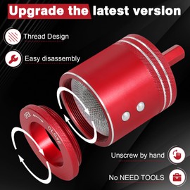 Mokaou 2 Pieces Set 1/2" 3/4" Metal Copper Pipe Cleaner for Drill, Each Size with 3 Brushes Replacement for Drill Suitable for Plumbers.