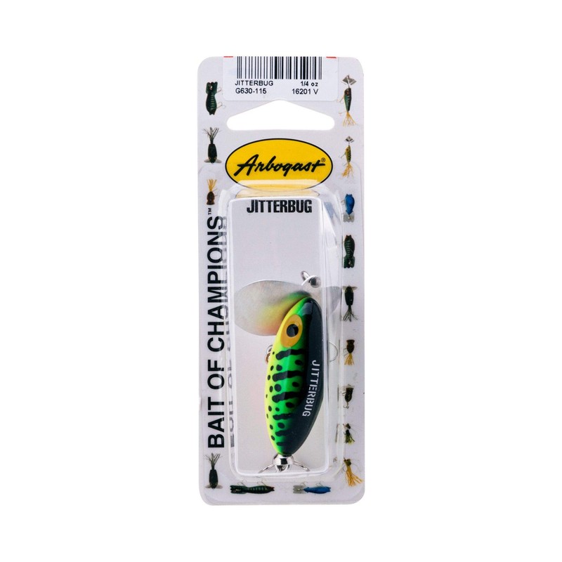 Arbogast Jitterbug Topwater Bass Fishing Lure - Excellent for Night