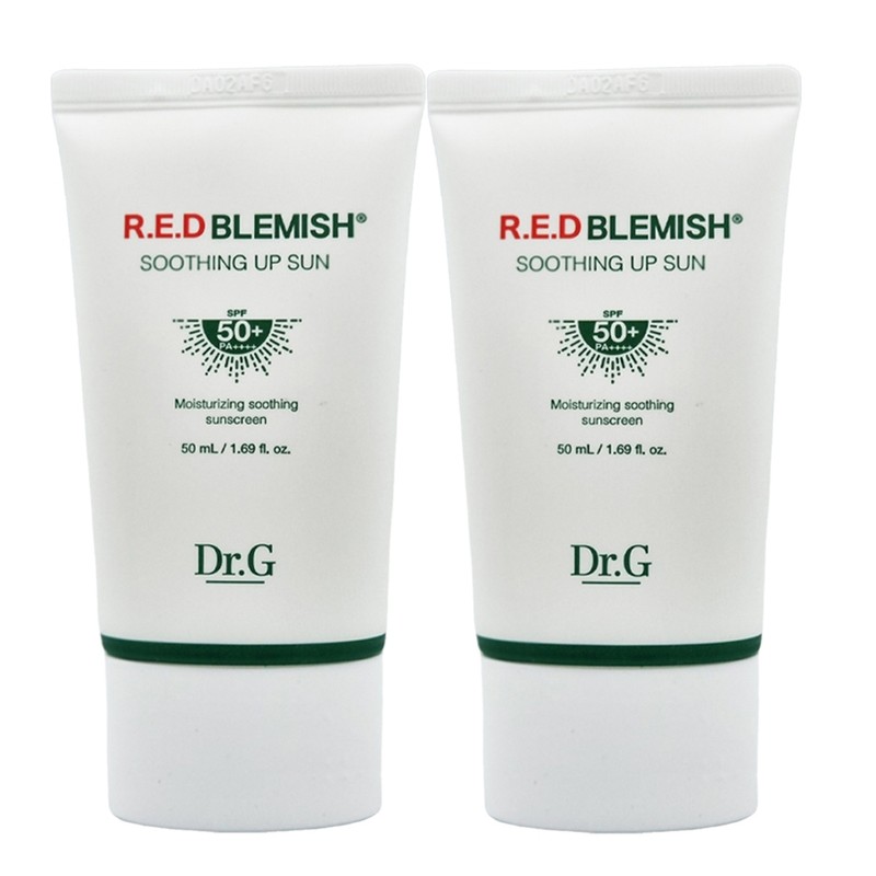 Dr. G Red Blemish Soothing Up Sun Cream 50ml x2