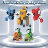 Drefirsa 5-in-1 Outer Space Transform Trucks Robot Toy, Robot Action