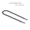 Xiazw Medium Size Fabulous Metal Shoulder Crossbody Purse Strap Replacement