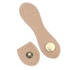5 Set Leather Snap Buckles Soft Wearable DIY Sewing Leather