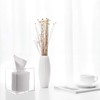 Acrylic Tissue Dispenser Box Cover Holder Clear Square Napkin Organizer