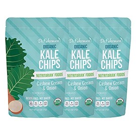 Organic Kale Chips - Cashew Cream & Onion (3 Pack)