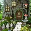 Fairy Door and Windows for Trees Outdoor