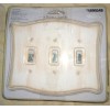 ALLEN + ROTH Avignon Triple Switch Plate Antique White 4896548