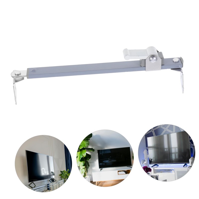 CIYODO 1Set Adjustable Tv Safety Bracket Sturdy Wall Anchor for
