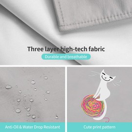 Viedouce Aprons for Children School, Waterproof Children's Apron Girls, Children's Cooking Apron Girls, Art School Garden Apron Children for Housekeeping, Painting, Cooking (4-13 Years)