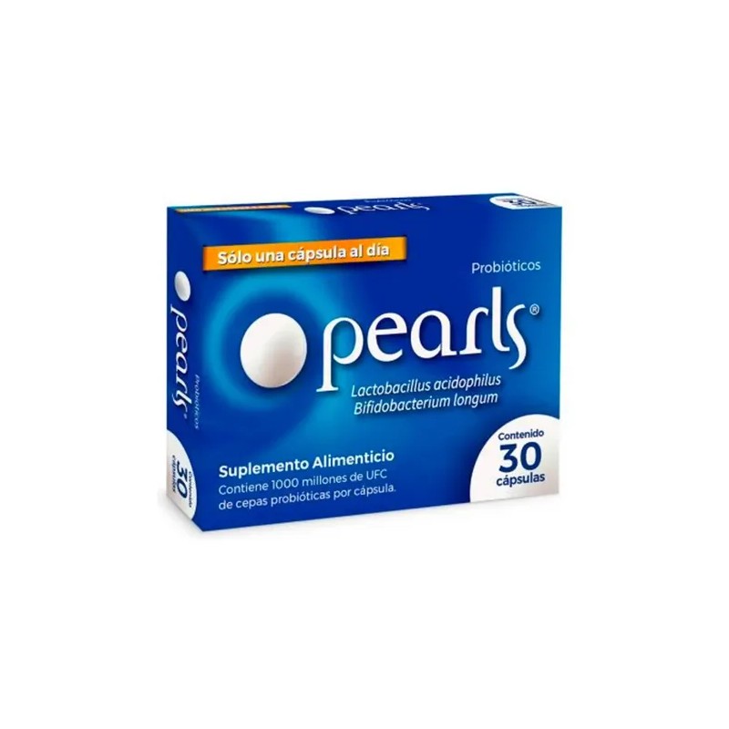 Suplemento Alimenticio Pearls Acidophilus 30 Cápsulas