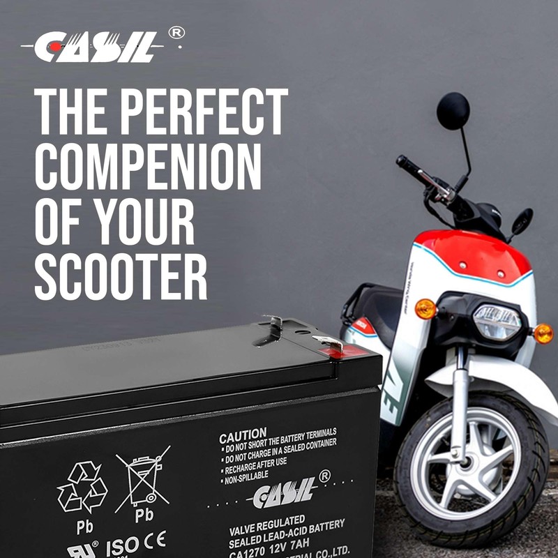 Casil 12V 7AH CA1270 UPS Battery for Alarm Systems, Verizon