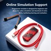 Luatoxry PICkit 3 Programmer Seat, Multifunctional Programmer Emulator Controller with