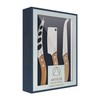 Artesa Käsemesser-Set, Edelstahl-Besteck, 1 Set mit 3 Käsemessern, Käsemesser für