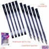 CLARO Technik Ballpoint Pens, BLACK, Fine Point (0.7mm), Pack of