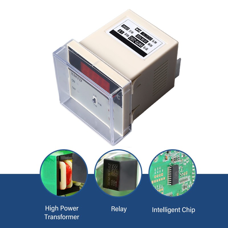 Digital Temperature Controller Precise Control Upper Lower Limit Alarm Intelligent