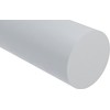 Extruded Nylon 6/6 Round Rod, Natural, 12" Length x 1-3/4"