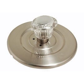 Trim Kit fits Moen Tub and Shower Chateau Series with Brass Escutcheon Screws Tube and Handle By PlumbUSA (Satin Nickel)