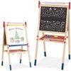 Costzon 3 in 1 Kids Art Easel with Paper Roll,