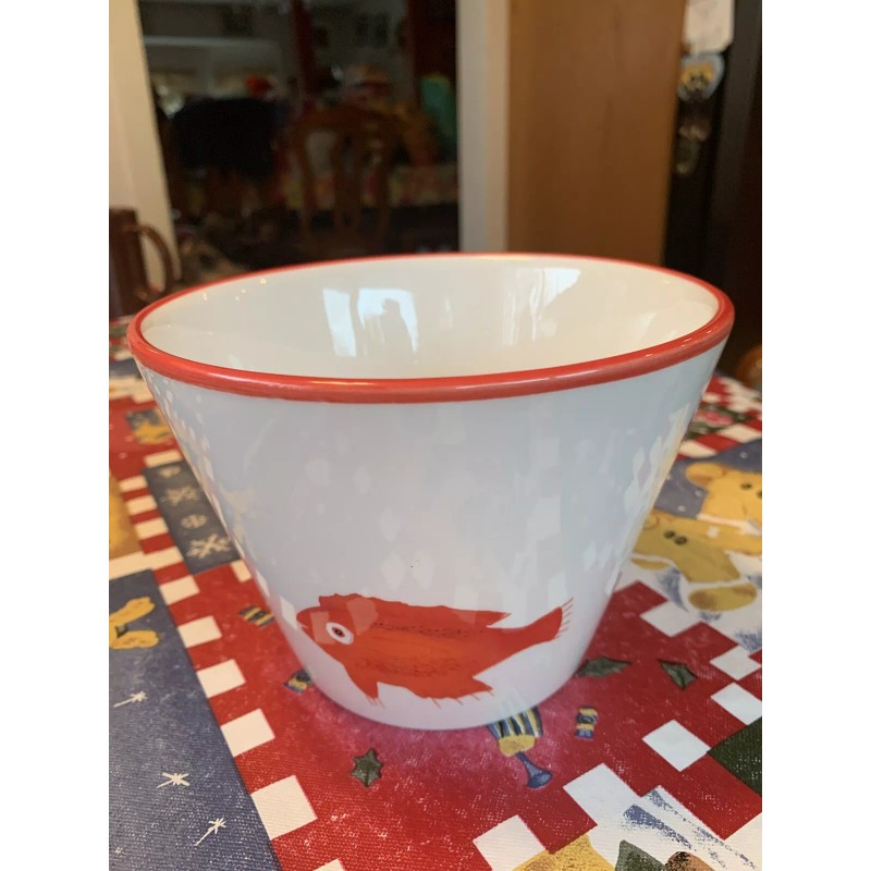 Nantucket Home Large Crab Lobster Pot Bowl Container Retired Rare