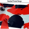 In The Breeze WINDSOCK--48" Red Black Koi Windsock, Diva, Spinner