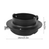 Alloy Black Adapter Ring Convertor for Small Photography Light to