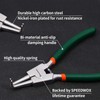 SPEEDWOX Circlip Pliers 7-Inch Snap Ring Pliers External Heavy Duty