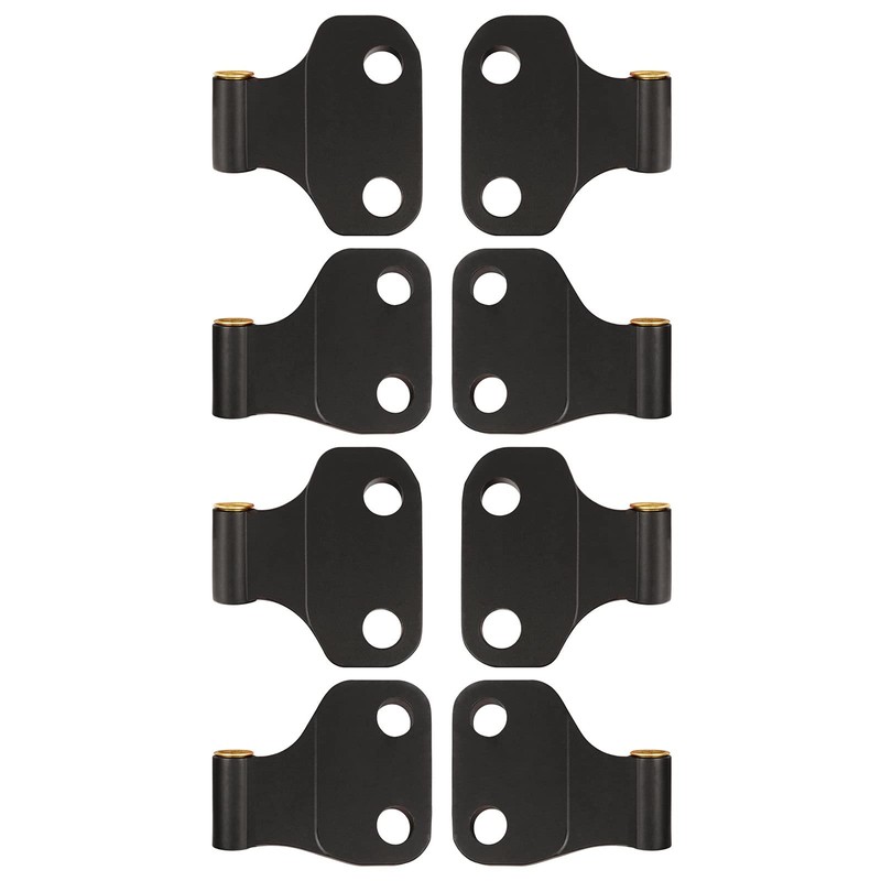 Hooke Road Body Door Hinge Set Compatible with Jeep Wrangler
