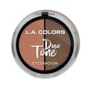 L.A. Colors Duo Tone Eyeshadow, Bombshell, 1 Ounce