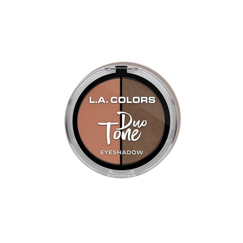 L.A. Colors Duo Tone Eyeshadow, Bombshell, 1 Ounce