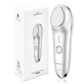 TOUCHBeaty AG-1389EU Hot and Cold Face Massage Device with Vibration Function, Cosmetic Device, Wrinkle Remover, Face Massage for Face Care, Anti-Ageing