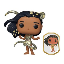 Funko Funko POP! Ultimate Princess Collection - Pocahontas (Gold) with Pin - Shop Exclusive