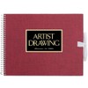 マルマン スケッチブック アーチストメダリオン F0 レッド S50A-01