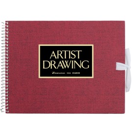 マルマン スケッチブック アーチストメダリオン F0 レッド S50A-01