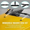 Windshield Washer Hose Kit,4M Rubber Hose with 36 Pcs Leak-Proof