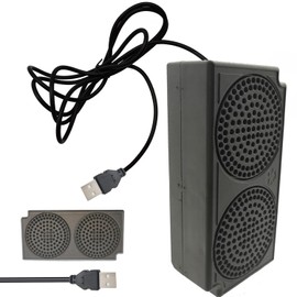 CTRICALVER Small and Convenient Speaker, 3W 8 ohm, ohm 5V USB Power Port, Suitable for Computers, Car Audio, TV Equipment and other Electronic Devices, Built-in Sound Card + Amplifier