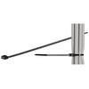 Goobay Cable Ties Weatherproof Nylon Black 203mm 2.5mm 17069