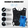 Trinkweste, Rucksack mit 2 l Wasserblase oder 470 ml weicher