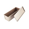 CHEFMADE Pullman Loaf Pan with Lip, 0.66 lb Dough Capacity