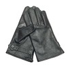 MIL-TEC BW Leather Gloves Lined, black, m