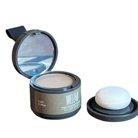 WELL4U WELL4U - Haar Ansatz Puder - Make-up fr Ihre Kopfhaut in 13 Farben - wasserfestes Ansatzpuder fr Frau und Mann - gezielter als Kaschierspray, Kaschierstift oder div. Concealer - Hair Line Powder