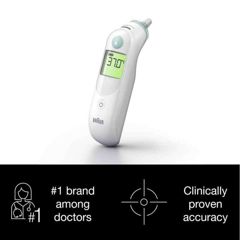 Braun ThermoScan 6 Ear thermometer - Colour-coded Digital Display -
