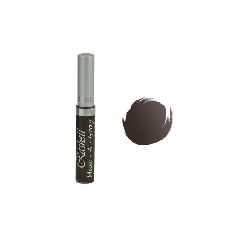 RASHELL Masc-A-Gray Hair Color Mascara - Warm Brown