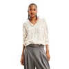 Desigual Women's Pullover_Lucca Sweater, White, XL