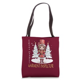 Garment Inspector Christmas Classic Female Nutcracker Tote Bag