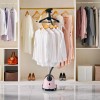 SALAV® GS18-DJ Standing Garment Steamer with Roll Wheels Pink