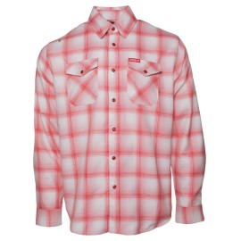 Dixxon Flannel "Heartbreaker" Men's XL Pink Plaid Valentine Button Shirt BNIB